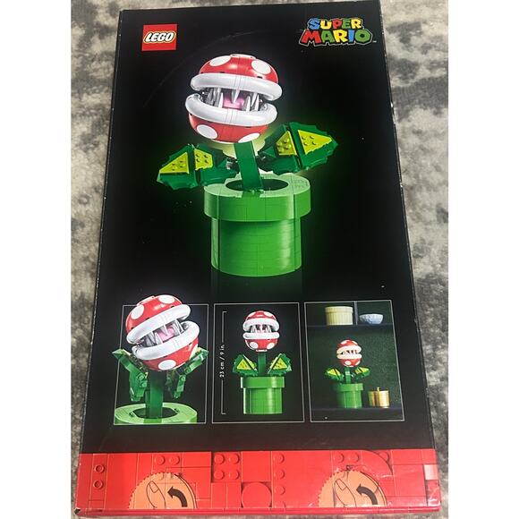 LEGO Super Mario Piranha Plant Building Set (NEW) - Picture 2 of 2